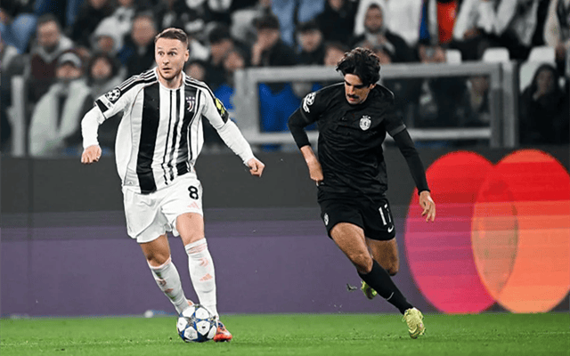 欧冠：博德闪耀状态强势，尤文图斯表现稳定