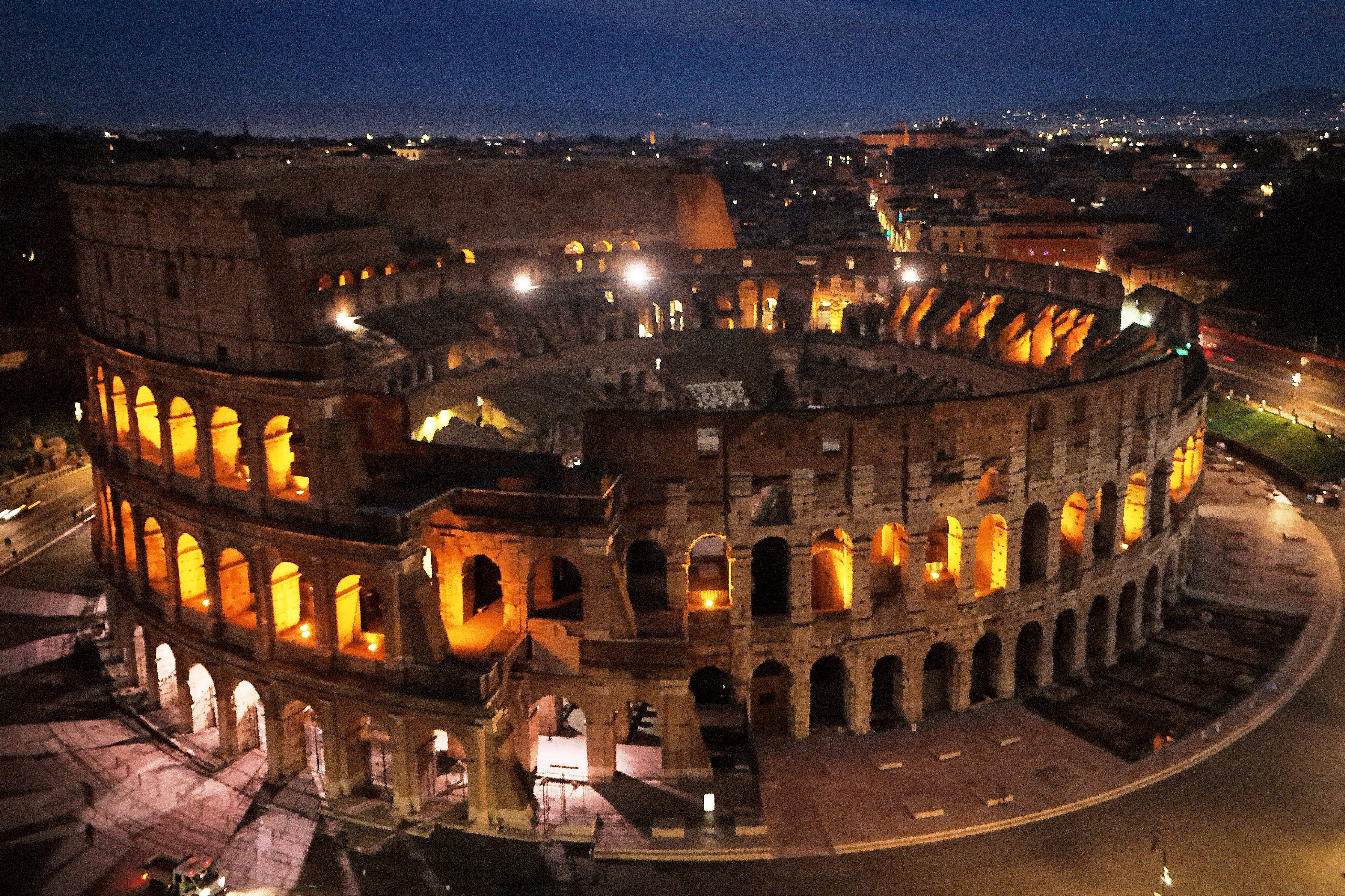 （外代一线）俯瞰罗马斗兽场