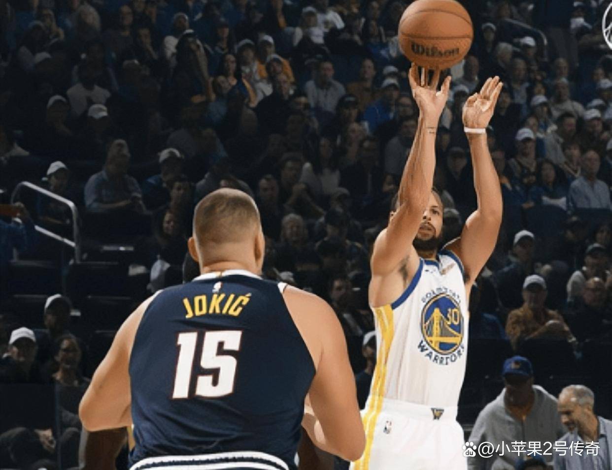 库里超远三分绝平掘金，戈登50分神迹却成背景板