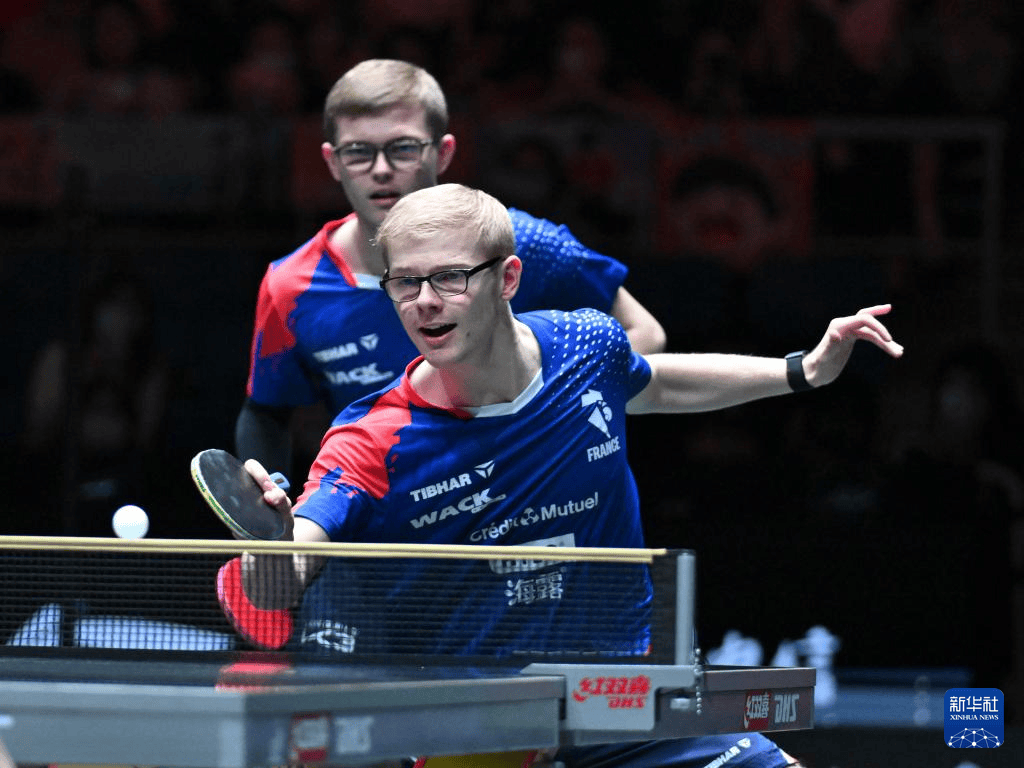 国际乒联混合团体世界杯：中国队胜法国队
