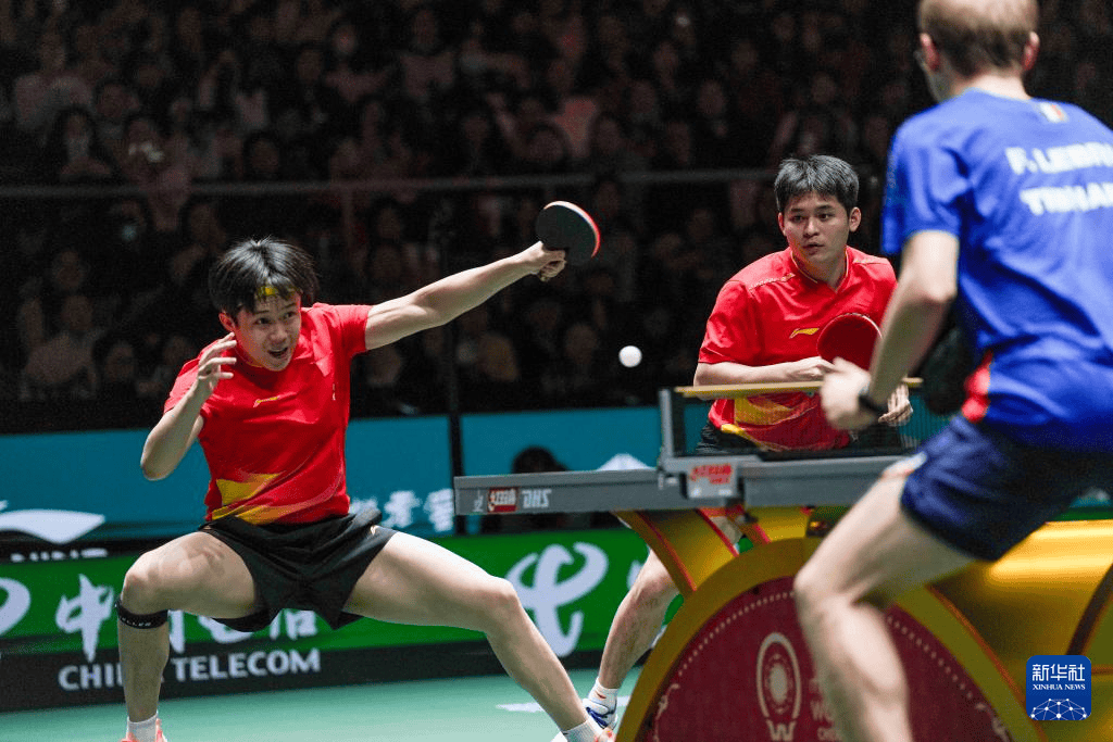 国际乒联混合团体世界杯：中国队胜法国队