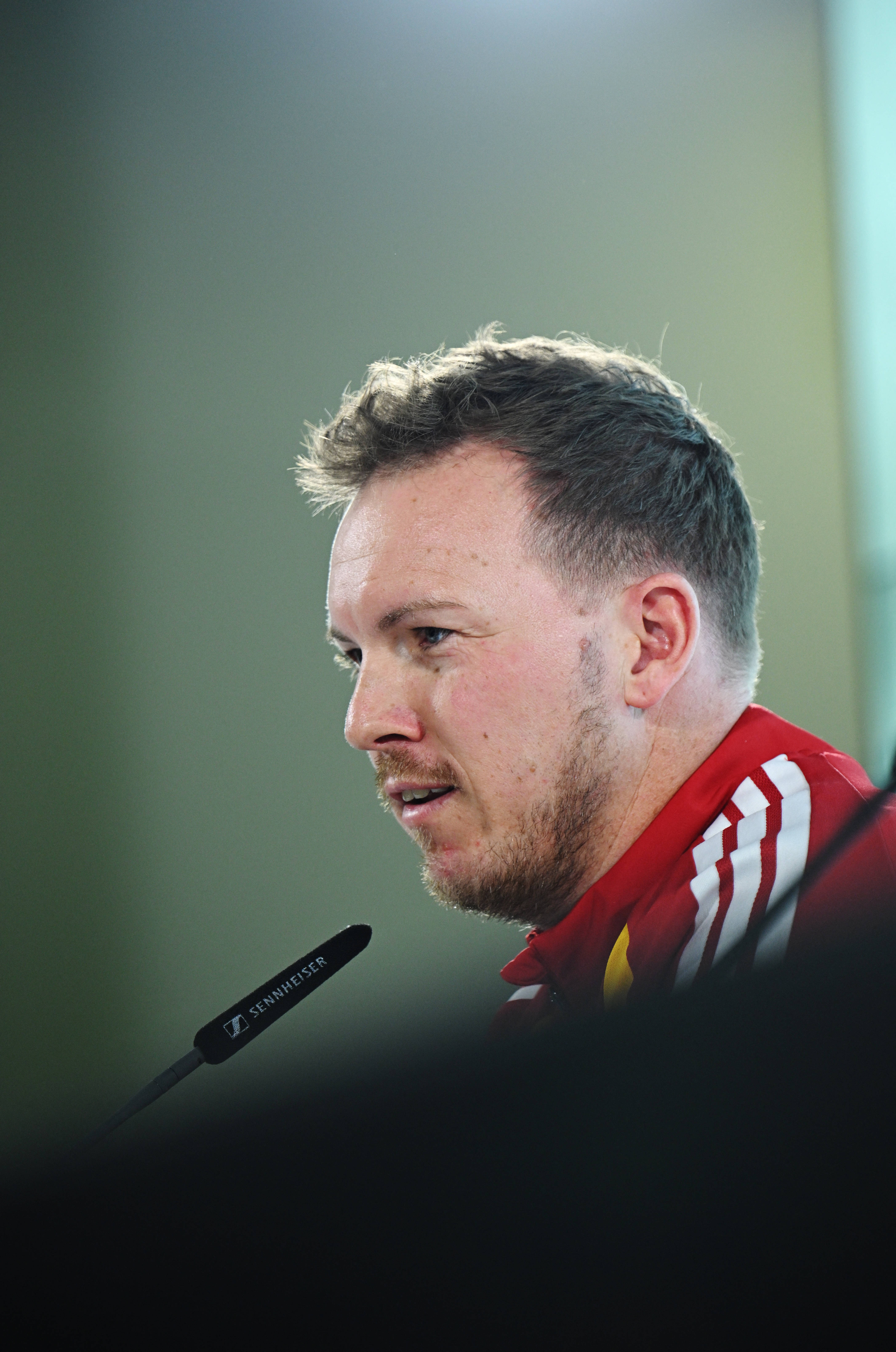 （外代二线）足球——世预赛：德国队赛前备战