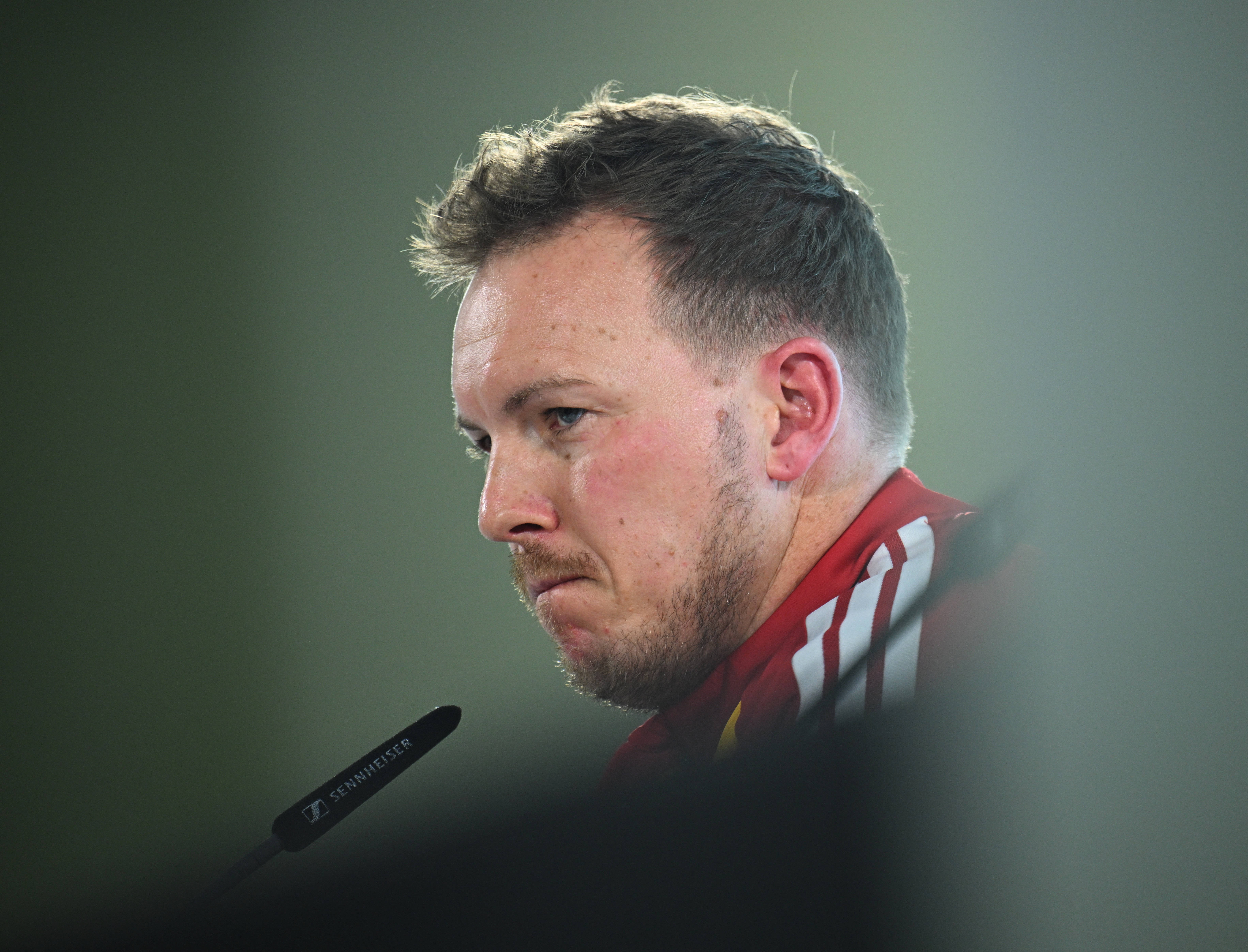 （外代二线）足球——世预赛：德国队赛前备战