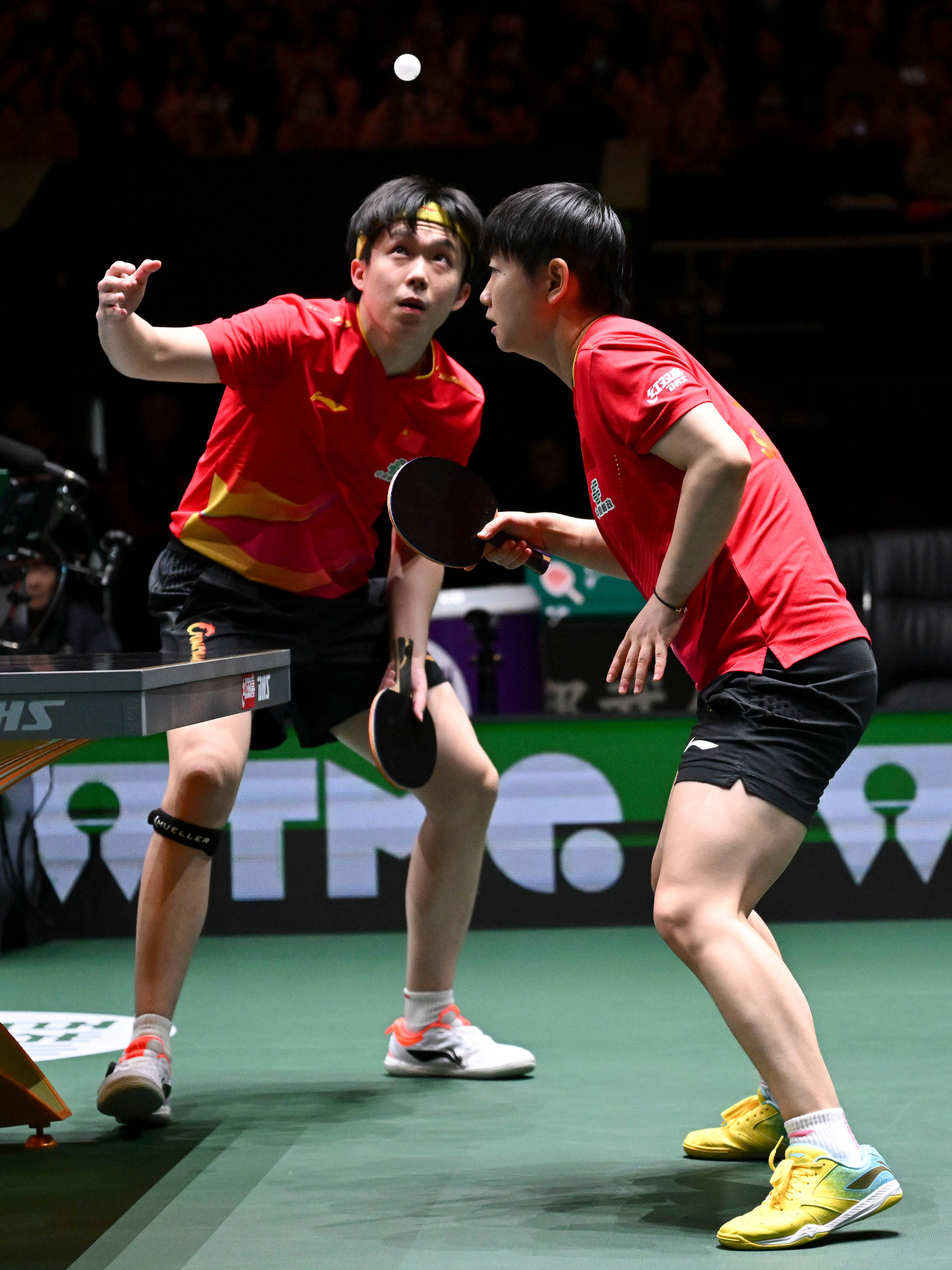 （体育）乒乓球——混合团体世界杯：中国队胜法国队