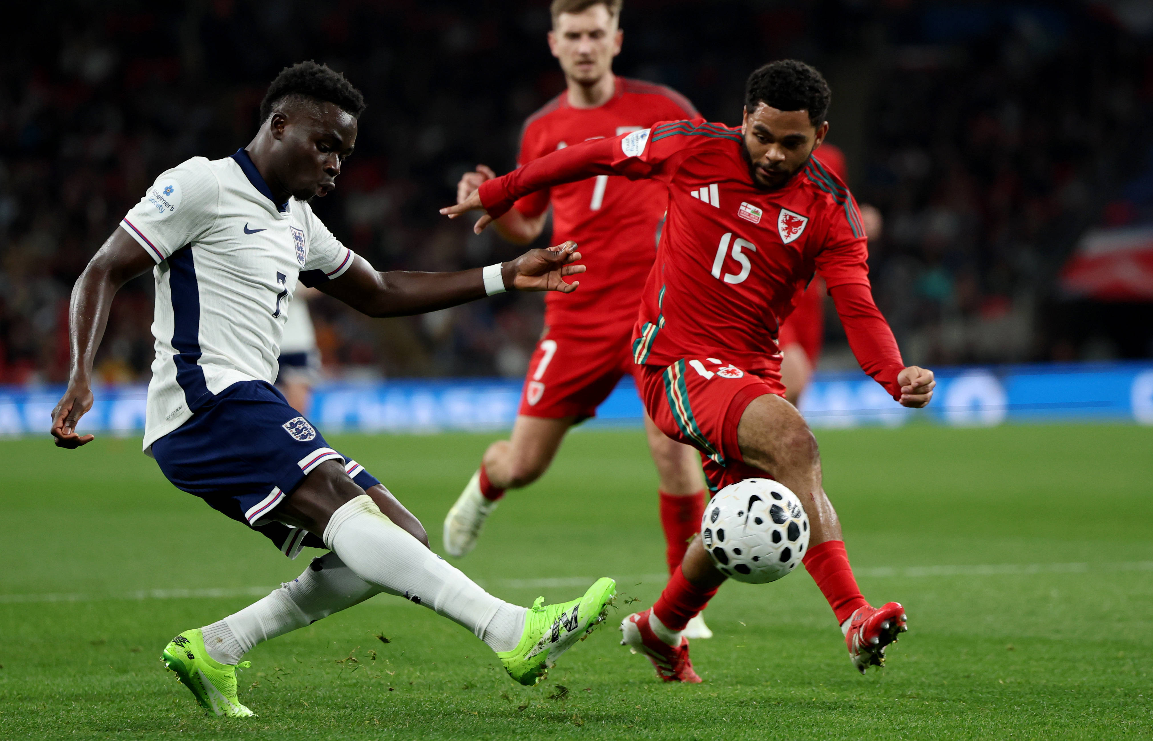 （体育）足球——热身赛：英格兰胜威尔士