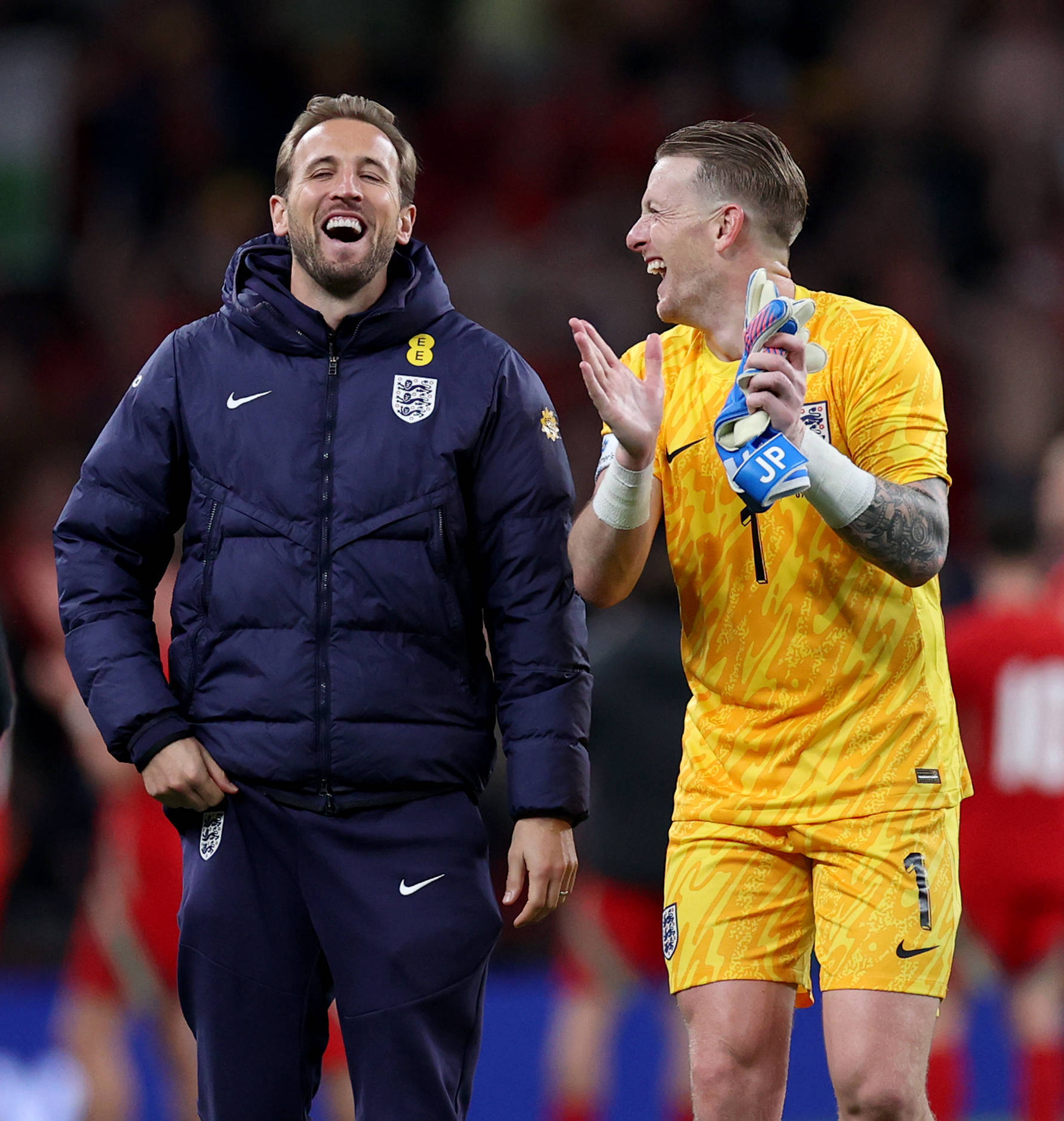 （体育）足球——热身赛：英格兰胜威尔士