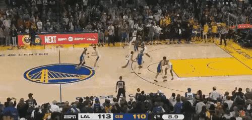 库里才是现役goat！42分+超远三分绝平逆转掘金！戈登空砍50分