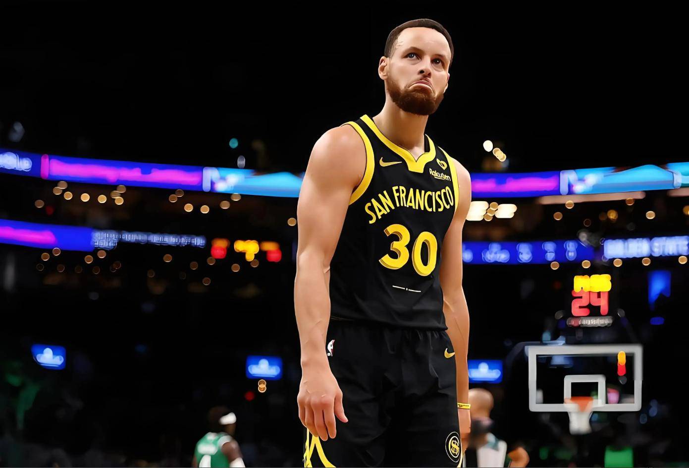 库里才是现役goat！42分+超远三分绝平逆转掘金！戈登空砍50分