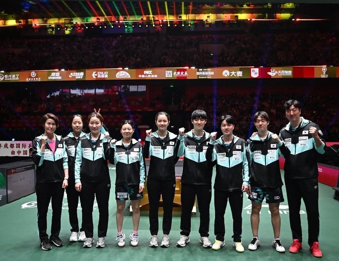 蒯曼击败马洛巴比克，国乒击败克罗地亚队，韩国队险胜法国队