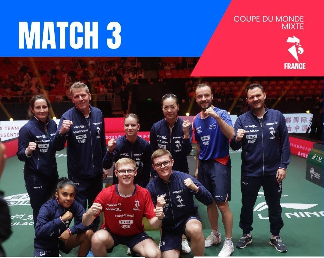 蒯曼击败马洛巴比克，国乒击败克罗地亚队，韩国队险胜法国队