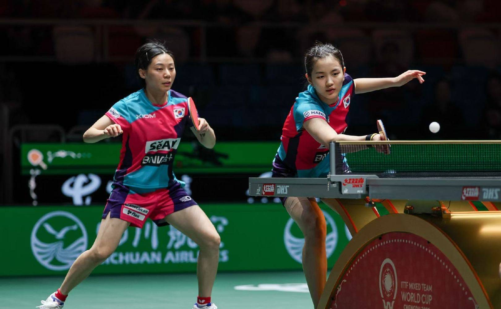 国乒大胜日本队，王曼昱独得两分，韩国队惜败德国队